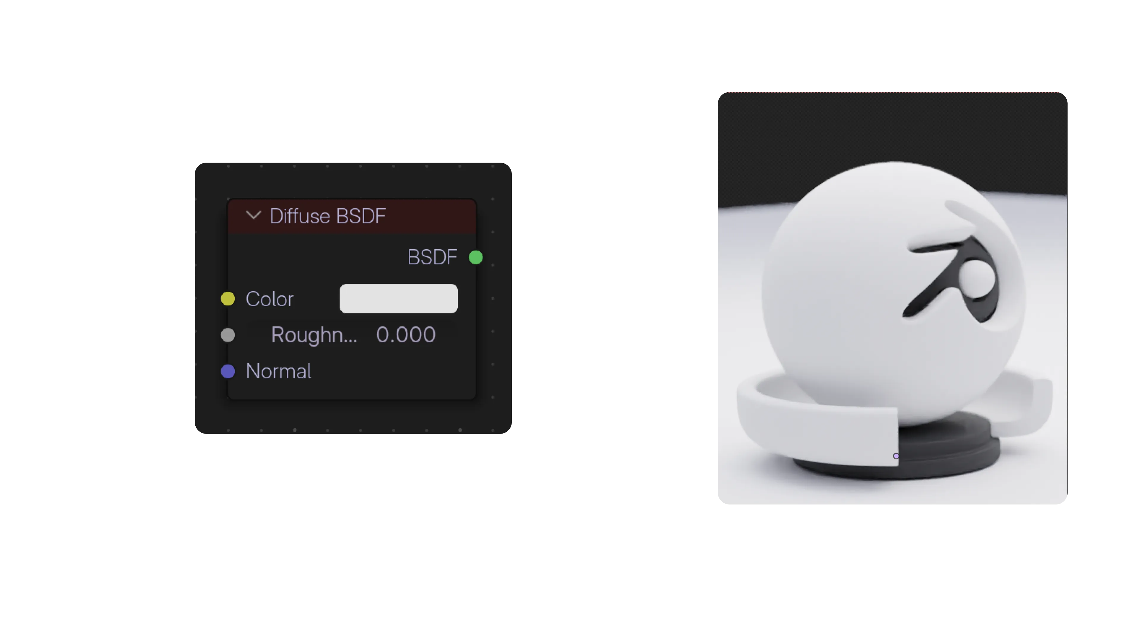 Diffuse BSDF