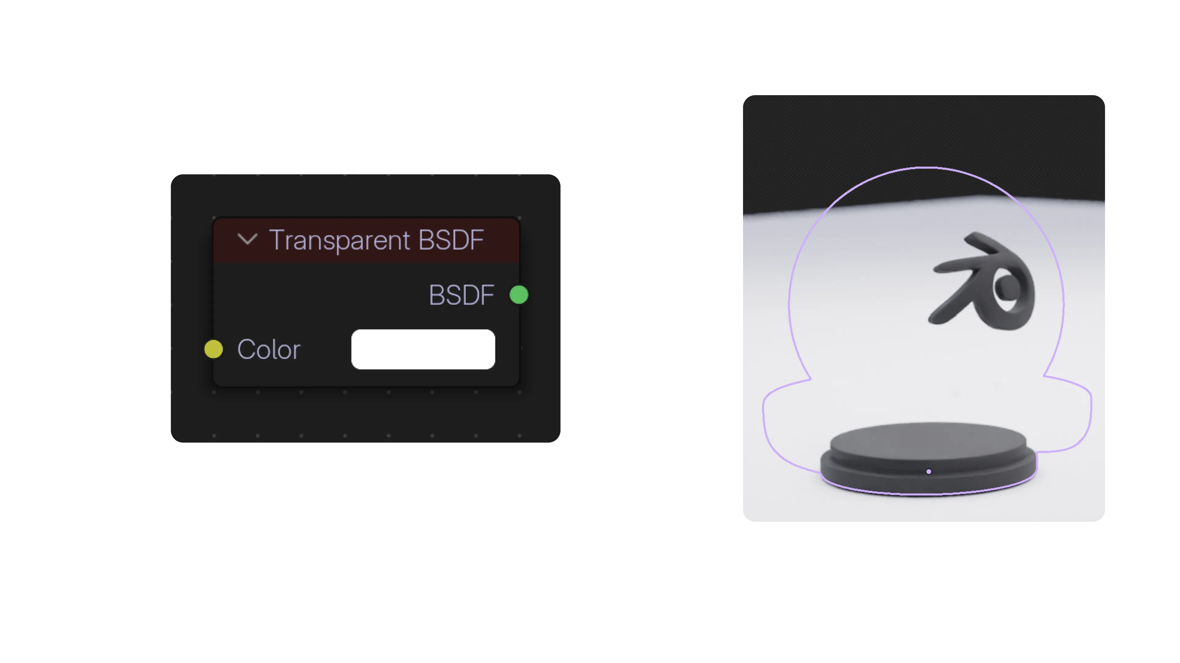 Transparent BSDF